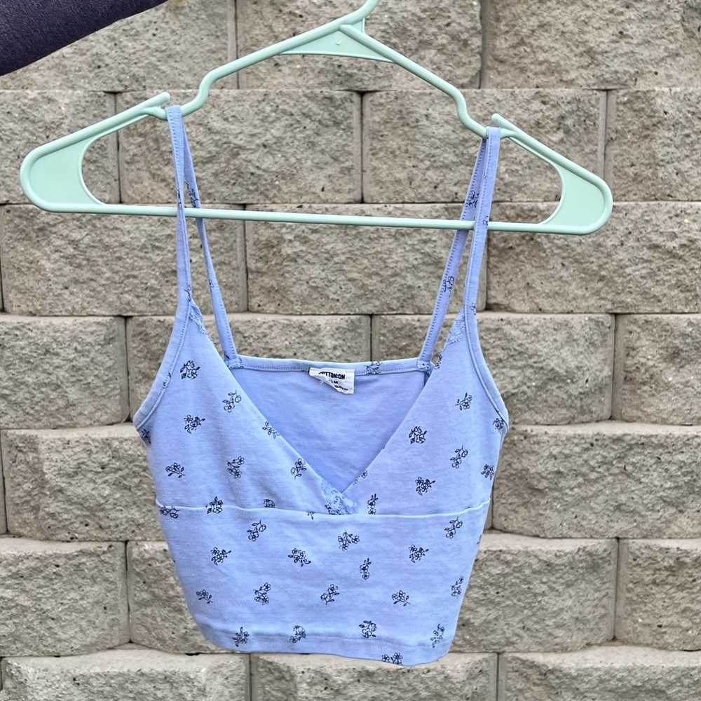 Blue Flower Crop